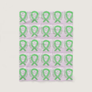 Non-Hodgkin's Lymphoma Awareness Ribbon Blankets