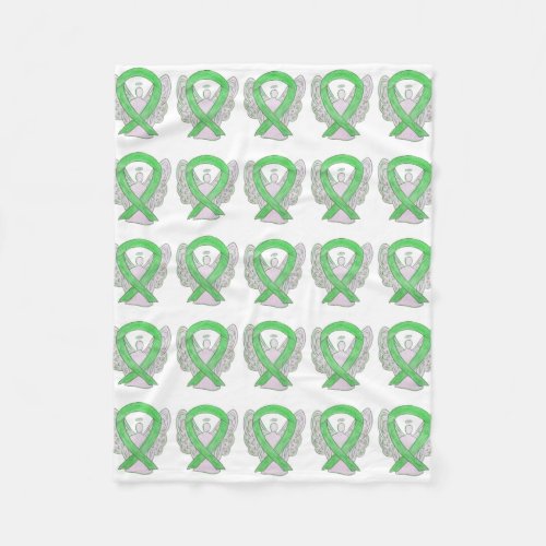 Non_Hodgkins Lymphoma Awareness Ribbon Blankets