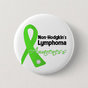 Non-Hodgkins Lymphoma Awareness Ribbon Button