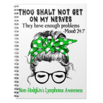 Non-Hodgkin's Lymphoma Awareness Ribbon Support Notebook
