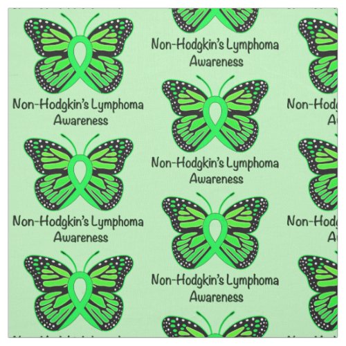 Non_Hodgkins Lymphoma Butterfly of Hope Fabric