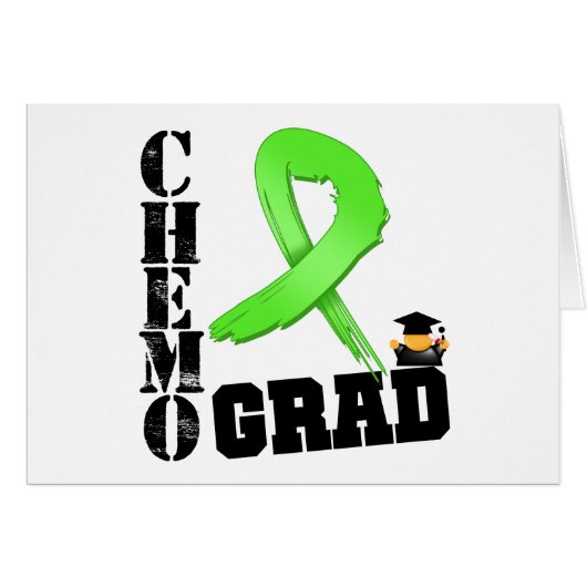 Non-Hodgkins Lymphoma Chemo Grad Cards (Front Horizontal)