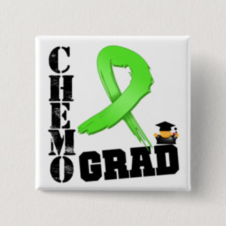 Non-Hodgkins Lymphoma Chemo Grad Pinback Button