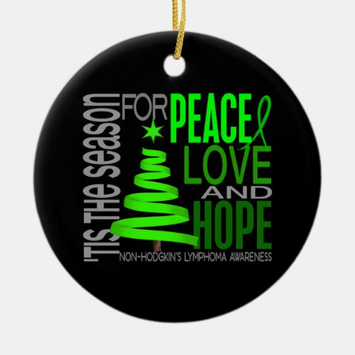 Non_Hodgkins Lymphoma Christmas 1 Ornaments