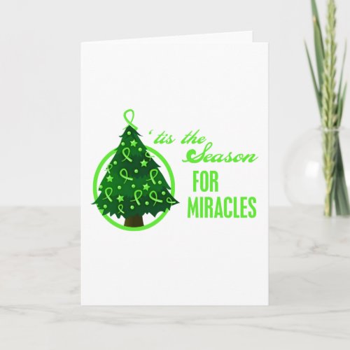 Non_Hodgkins Lymphoma Christmas Miracles Holiday Card