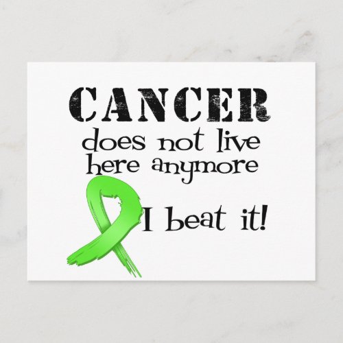 Non Hodgkins Lymphoma Does Not Live Here Anymore Postcard