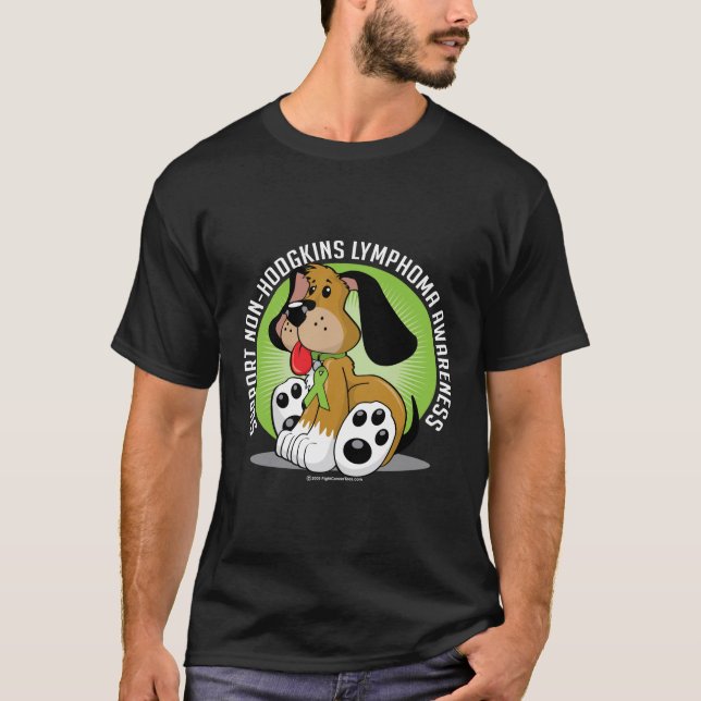 Non-Hodgkins Lymphoma Dog T-Shirt (Front)