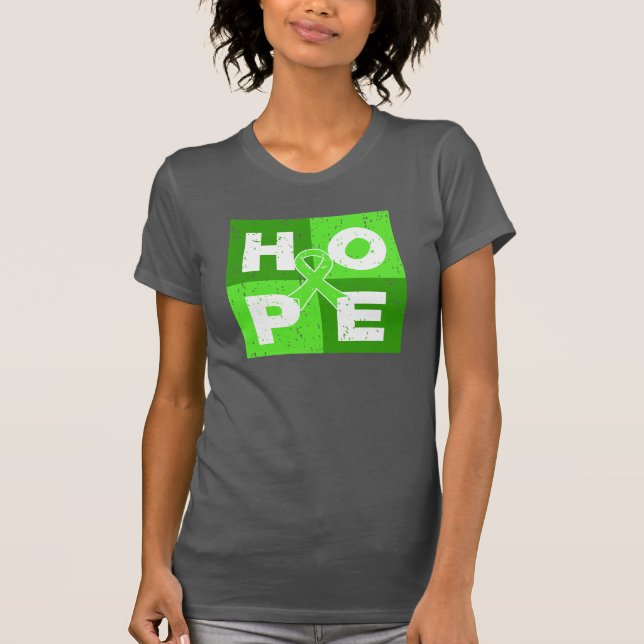 Non-Hodgkins Lymphoma HOPE Cube T-Shirt (Front)