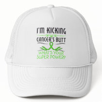 Non-Hodgkins Lymphoma Kicking Cancer Butt Trucker Hat