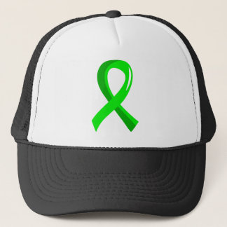 Non-Hodgkin's Lymphoma Lime Green Ribbon 3 Trucker Hat