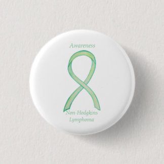 Non-Hodgkins Lymphoma Lime Green Ribbon Pins