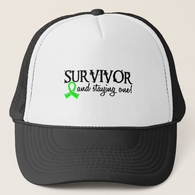 Non-Hodgkin's Lymphoma Survivor 18 Trucker Hat (Front)