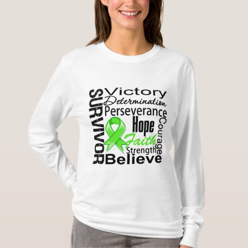 Non_Hodgkins Lymphoma Survivor Collage T_Shirt