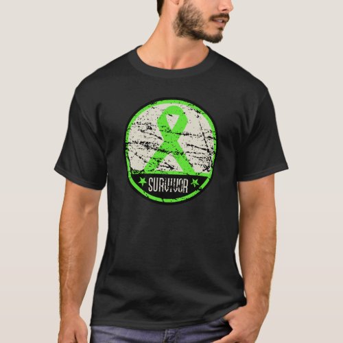 Non_Hodgkins Lymphoma Survivor Mens Vintage T_Shirt
