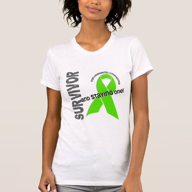 Non-Hodgkins Lymphoma Survivor T-Shirt (Front)
