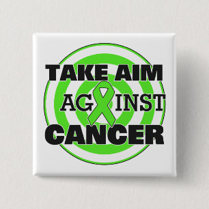 Non-Hodgkin's Lymphoma Take Aim Against Cancer Button