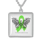 Non-Hodgkin's Lymphoma Tribal Butterfly