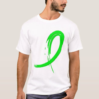 Non-Hodgkin's Lymphoma's Lime Green Ribbon A4 T-Shirt