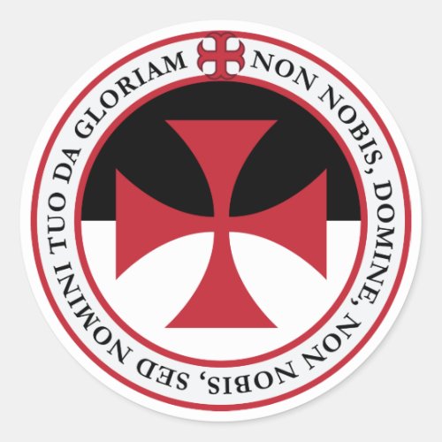 Non Nobis Domine Templar Cross Seal