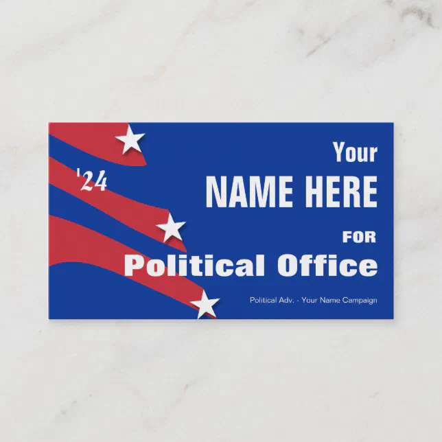 Non Partisan - Political Election Campaign Business Card | Zazzle