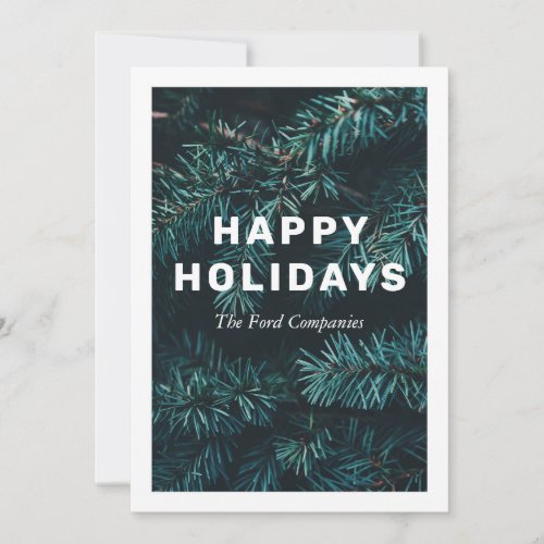 Non Photo Christmas Card or Holiday Card