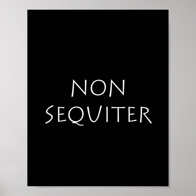 Non sequiter poster (Front)