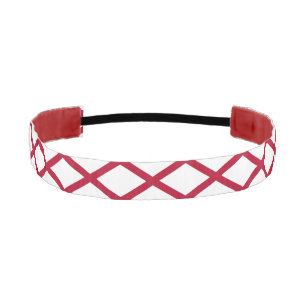 Non-Slip Headband with Flag of Alabama, USA