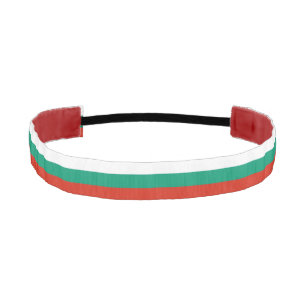 Non-Slip Headband with Flag of Bulgaria