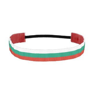 Non-Slip Headband with Flag of Bulgaria