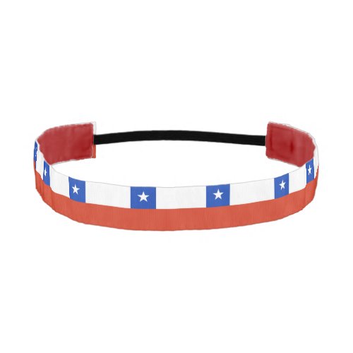 Non_Slip Headband with Flag of Chile