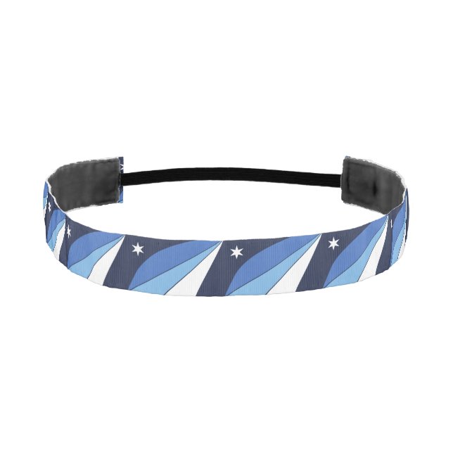 Non-Slip Headband with Flag of Columbia, SC (Front)