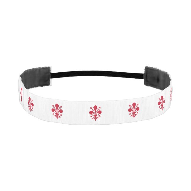 Non-Slip Headband with Flag of Florence, Italy (Front)