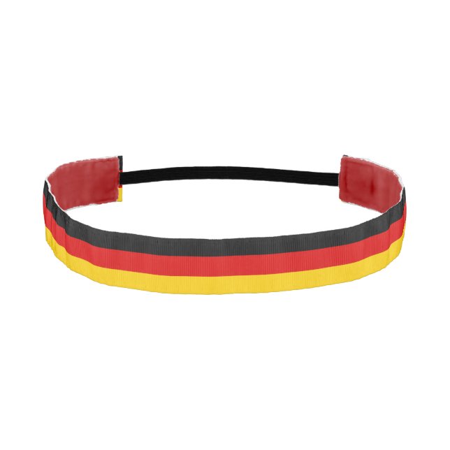 Non-Slip Headband with Flag of Germany (Front)