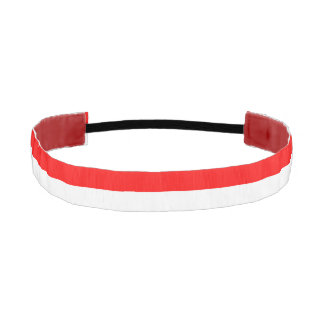 Non-Slip Headband with Flag of Indonesia