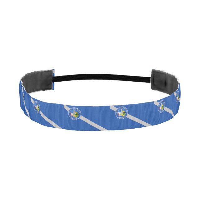 Non-Slip Headband with Flag of Las Vegas, USA (Front)