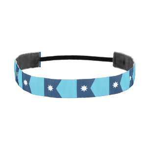 Non-Slip Headband with Flag of Minnesota, USA