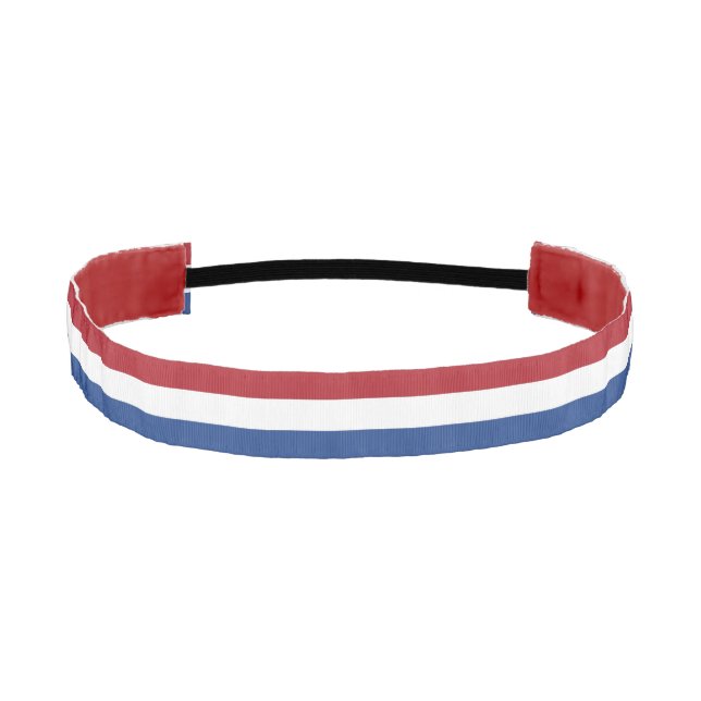 Non-Slip Headband with Flag of Netherlands (Front)