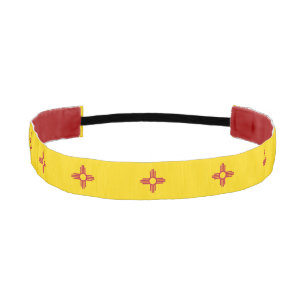 Non-Slip Headband with Flag of New Mexico, USA