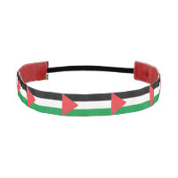 Non-Slip Headband with Flag of Palestine