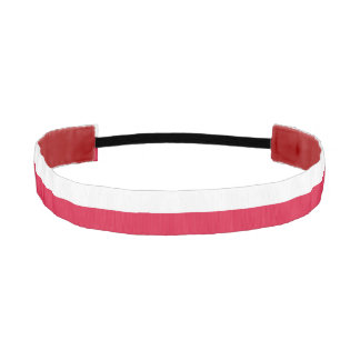 Non-Slip Headband with Flag of Poland