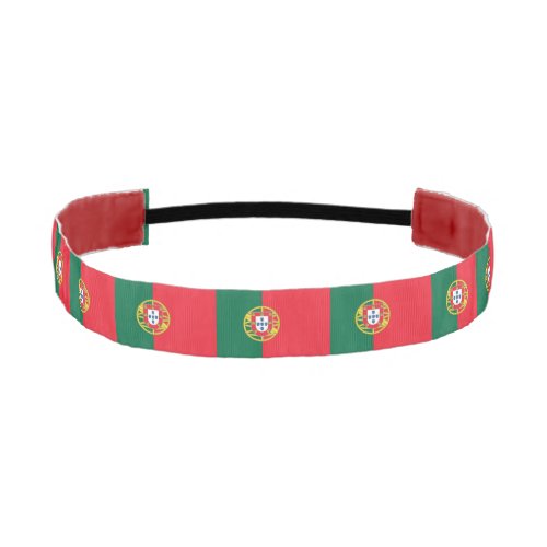 Non_Slip Headband with Flag of Portugal