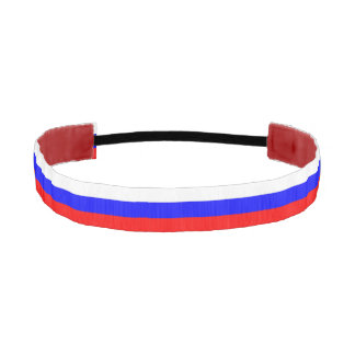 Non-Slip Headband with Flag of Russia