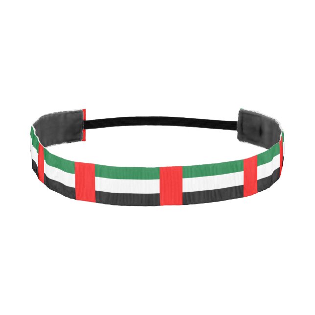 Non-Slip Headband with Flag of UAE (Front)