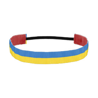Non-Slip Headband with Flag of Ukraine