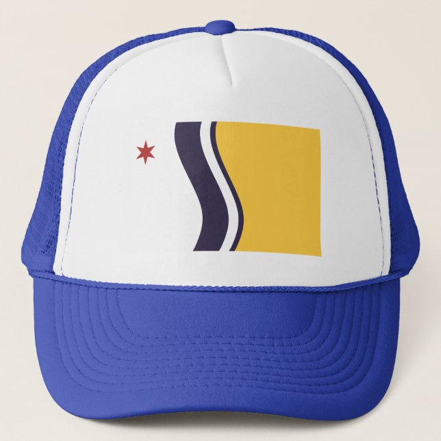 Non-Slip Headbands Trucker Hat (Front)
