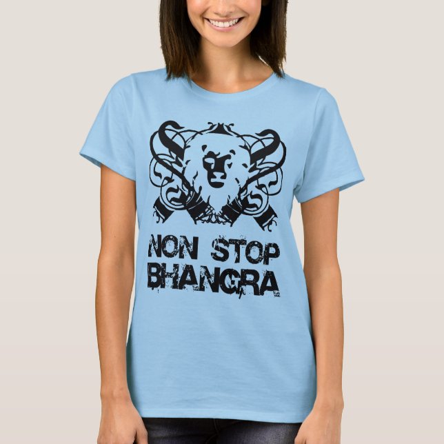 Non Stop Bhnagra Logo (Classic) T-Shirt (Front)