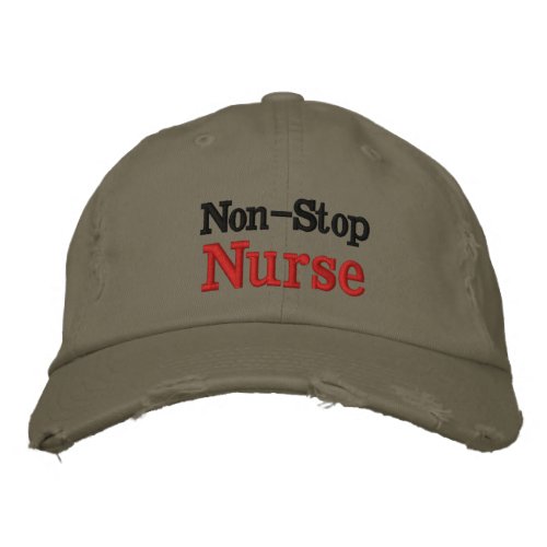 Non_Stop Nurse hat