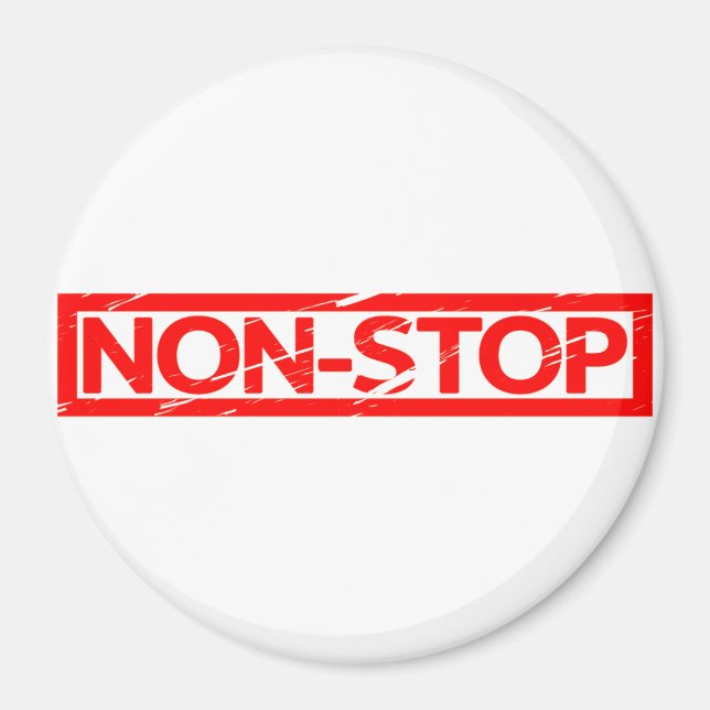 Non-stop Stamp Magnet (Front)