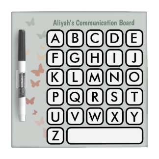Non-Verbal Autistic, Apraxia Communication Board