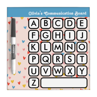 Non-Verbal Autistic, Apraxia Communication Board